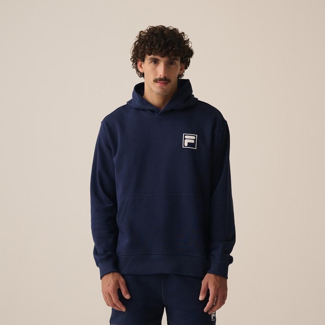 Blusão Com Capuz Fila Canguru F-Box Masculino - Foto 1