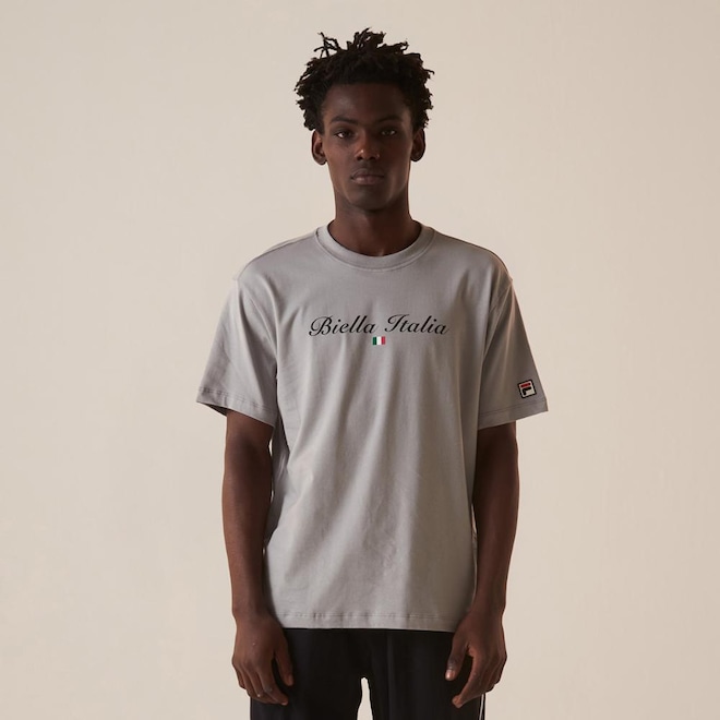 Camiseta Fila Comfort Biella Italia Masculina - Foto 1