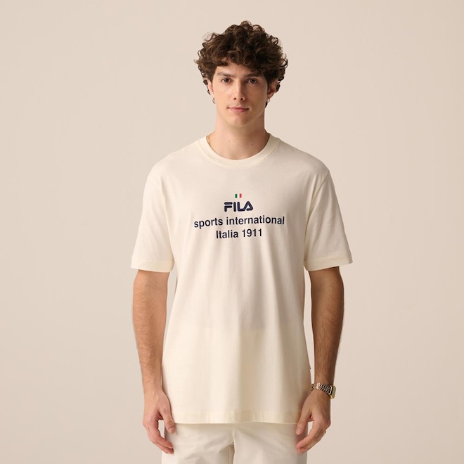 Camiseta Fila Comfort Sports 1911 Masculina - Foto 1