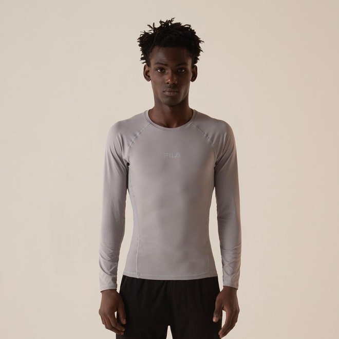 Camiseta Manga Longa Fila Performa Eco Masculina - Foto 1