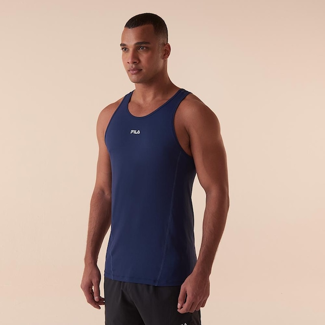 Camiseta Regata Fila Bio III Masculina - Foto 1