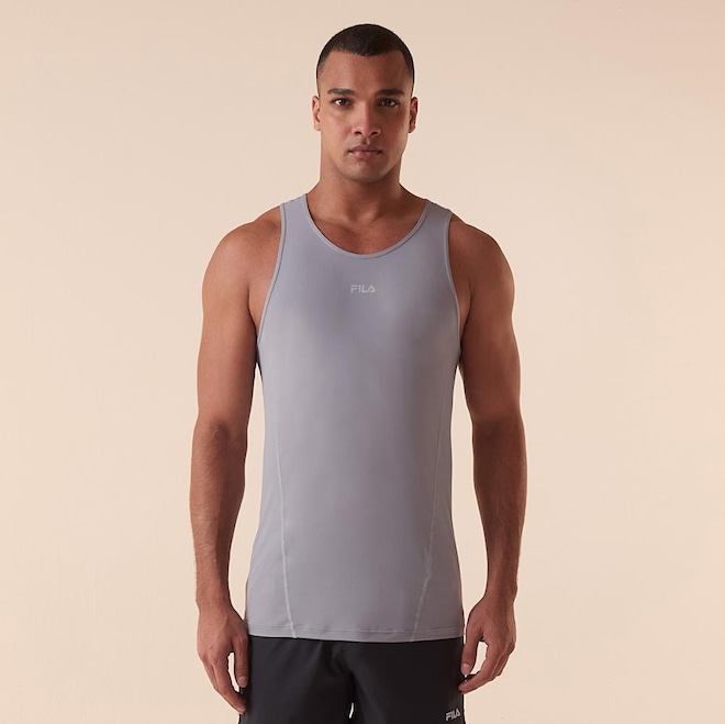 Camiseta Regata Fila Bio III Masculina - Foto 1