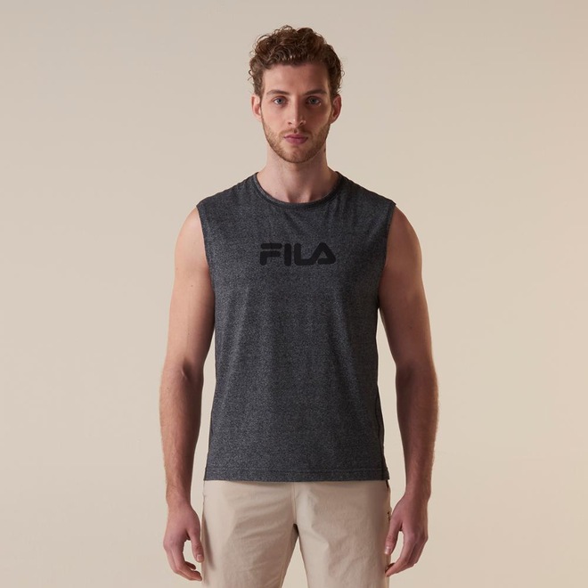 Camiseta Regata Fila Comfort Smart Cotton Masculina - Foto 1