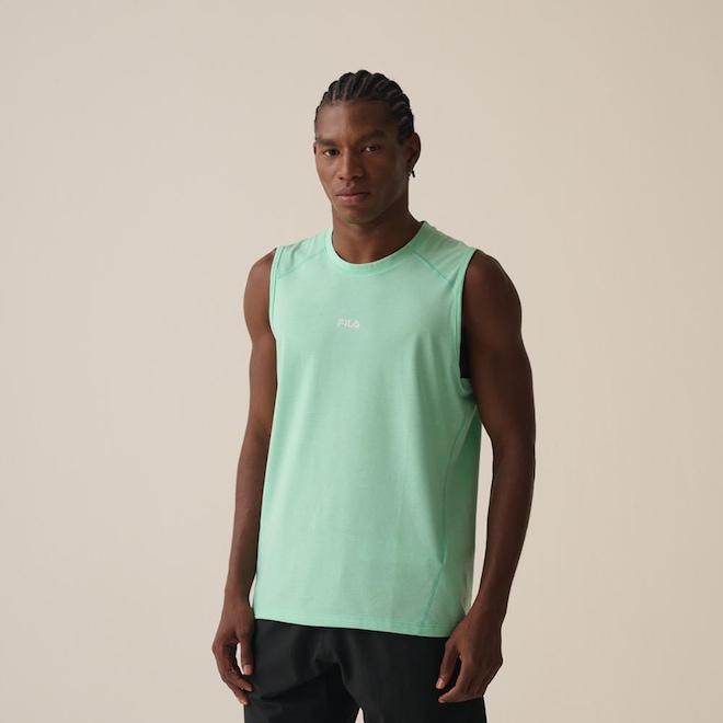 Camiseta Regata Fila Essential Floating Masculina - Foto 1