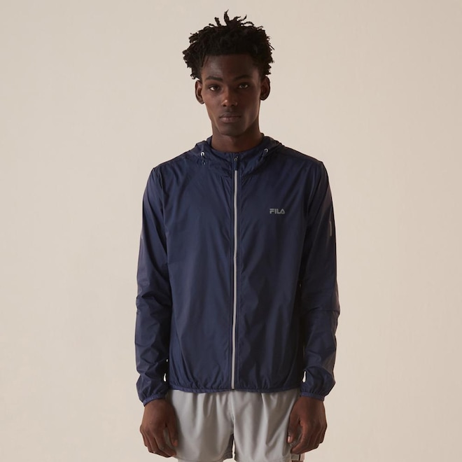 Jaqueta Corta-Vento Fila Racer Run Masculino - Foto 1