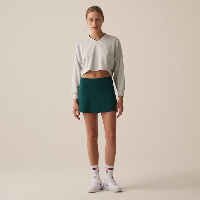 Short-Saia Fila Tennis Basic Feminino - Foto 1