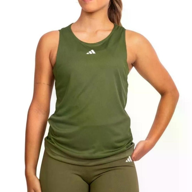 Camiseta Regata Adidas Treino Basica Feminina - Foto 1