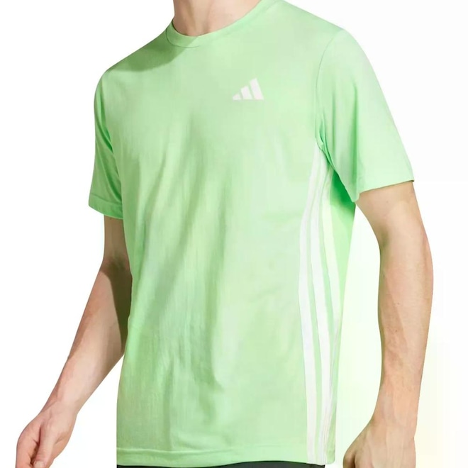 Camiseta Adidas Essentials 3 Listras Masculina - Foto 1
