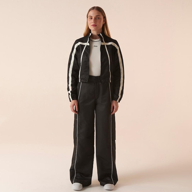 Calça Fila Comfort Motor Sport Feminina - Foto 1