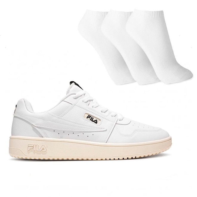 Tênis Masculino Fila Acd + 3 Pares de Meias - Foto 1
