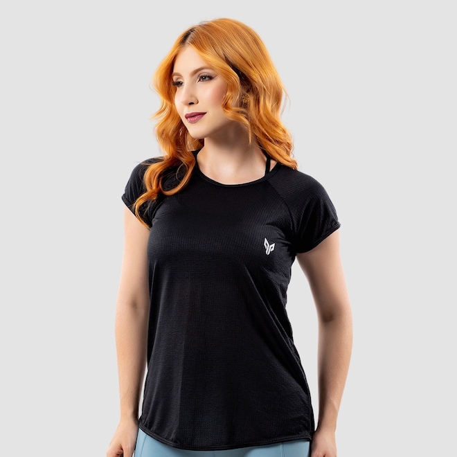Camiseta Dry Fit Feminina Academia Básica Performance Wear - Foto 1