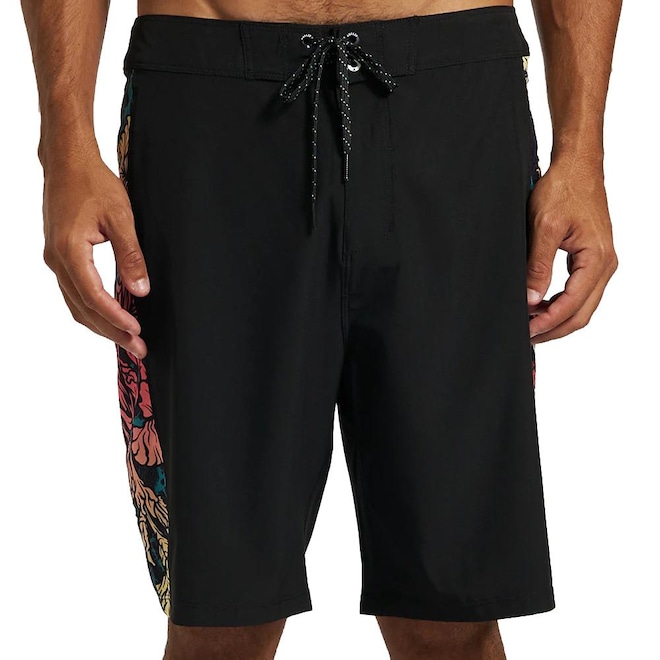 Bermuda Hurley Flower 19,5" SM26 Masculina - Foto 1