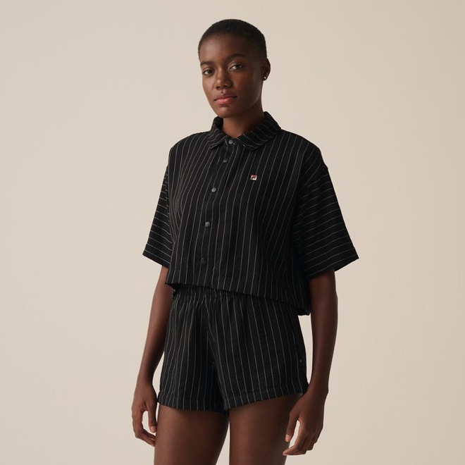 Camisa Fila Uc Cropped Feminina - Foto 1