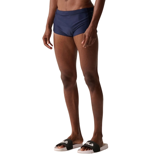 Sunga Fila Logo II - Masculina - Foto 1