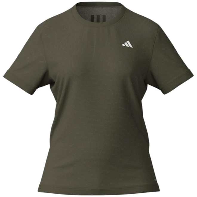 Camiseta Adidas Own The Run 3 Listras Feminina - Foto 1