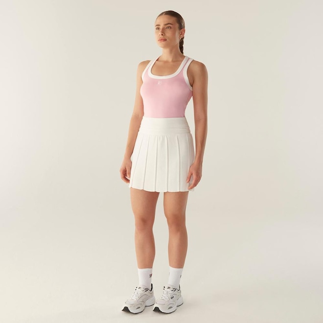 Saia Fila Pleated Gt Feminina - Foto 1