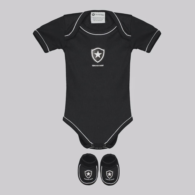 Body Botafogo Double Infantil FutFanatics - Foto 1