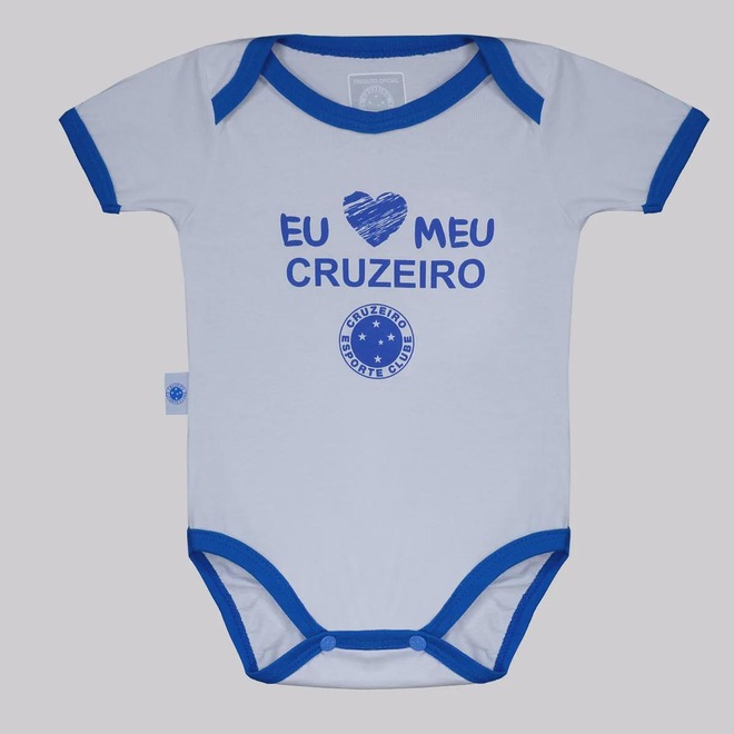 Body Do Cruzeiro Frase Infantil FutFanatics - Foto 1