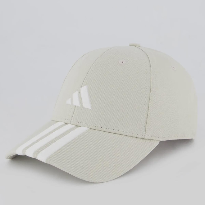 Boné adidas Essentials 3S Bball Unissex Aba Curva - Foto 1