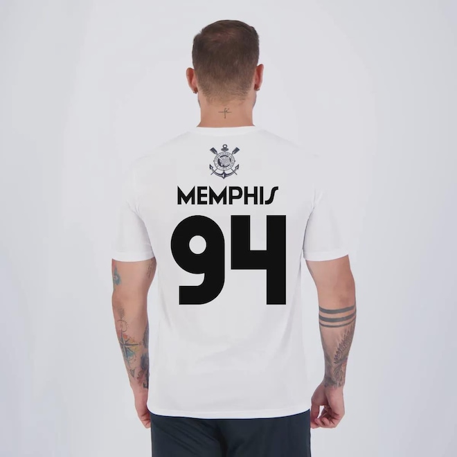 Camiseta Corinthians Memphis 94 Fitness Masculina FutFanatics - Foto 1