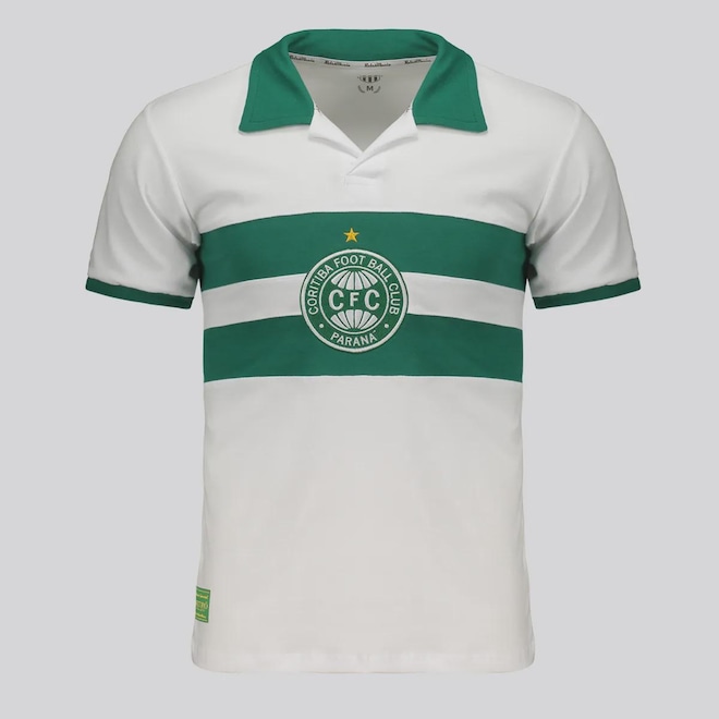 Camiseta Do Coritiba Retrô 1995 Masculina FutFanatics - Foto 1