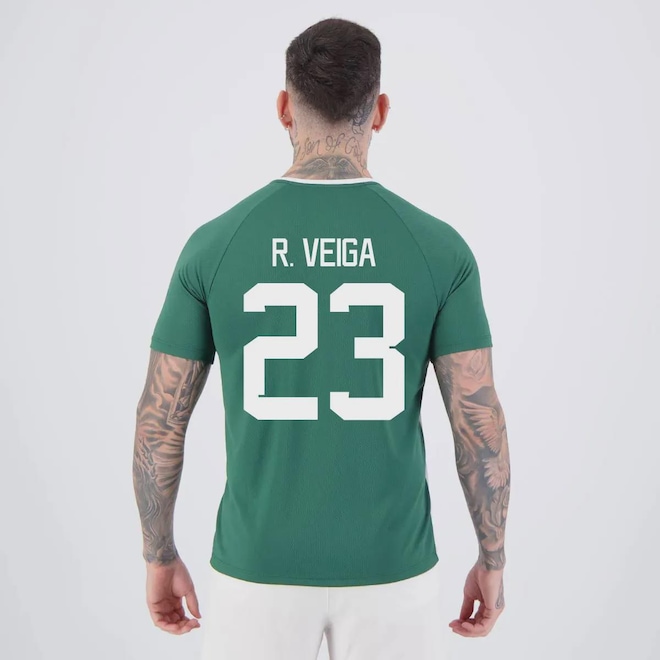 Camiseta Do Palmeiras R. Veiga 23 Alviverde Masculina FutFanatics - Foto 1
