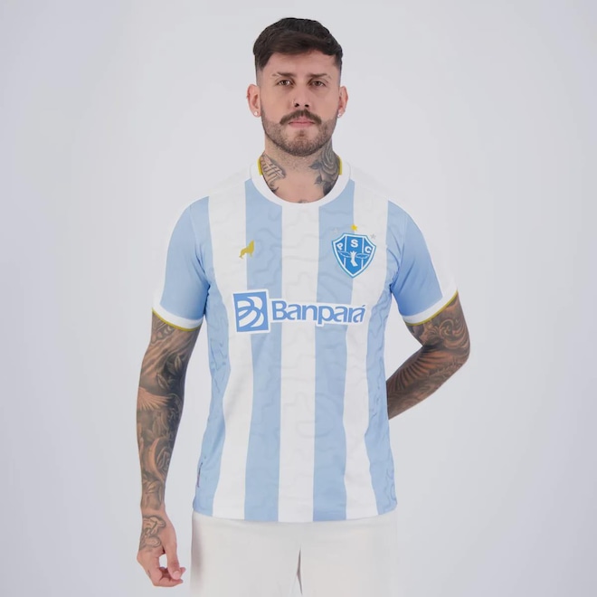 Camisa do Paysandu I 25/26 Lobo Masculina - Foto 1