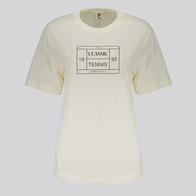 Camiseta Fila Over Classic Tennis Feminina - Foto 1