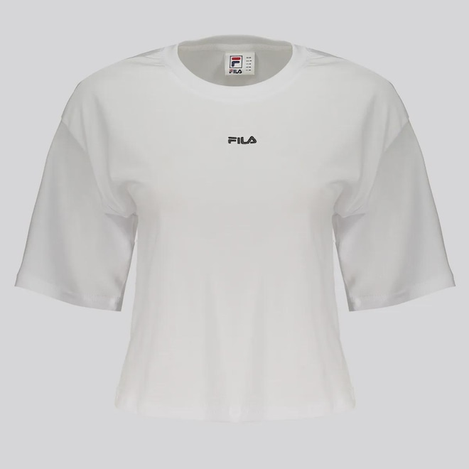 Camiseta Cropped Fila Comfort Classic Feminino - Foto 1