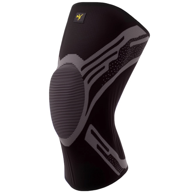 Joelheira Elástica Gold Sports Com Protetor de Patela e Suporte Lateral - 1 unidade - Foto 1