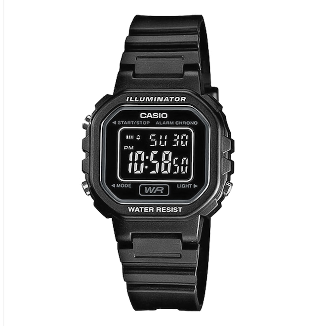Relógio Casio Digital Standard LA-20WH-1BDF-SC Adulto - Foto 1