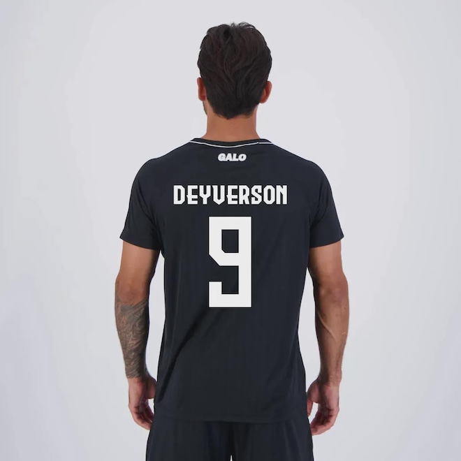 Camisa Do Atlético Mineiro Deyverson 9 Firmamento Masculina - Foto 1