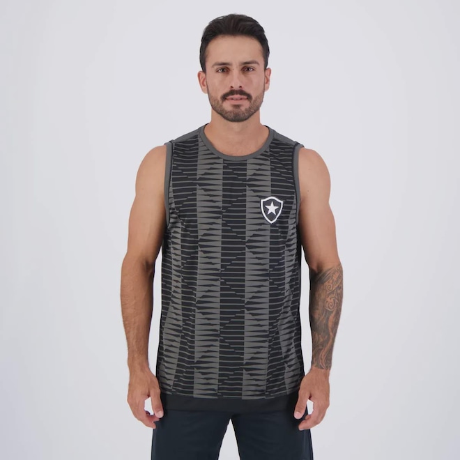 Camiseta Regata Botafogo Division Masculina - Foto 1