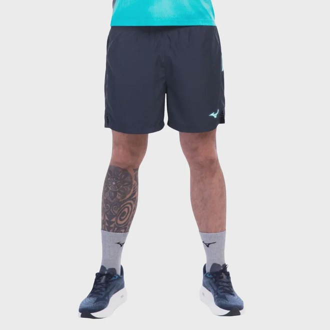 Bermuda Mizuno Run Easy 5 Masculina - Foto 1