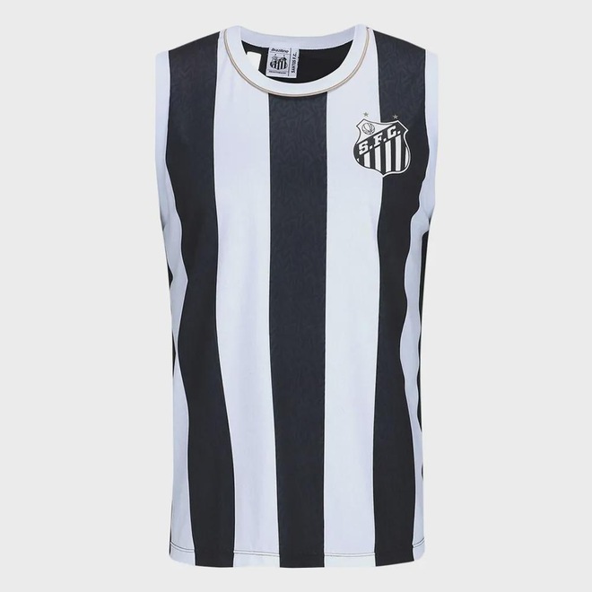 Camiseta Regata Braziline Santos Presença Masculina - Foto 1