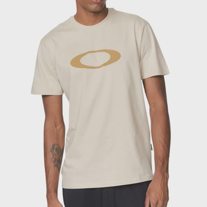 Camiseta Oakley O-Ellipse Tee Humus Masculina - Foto 1