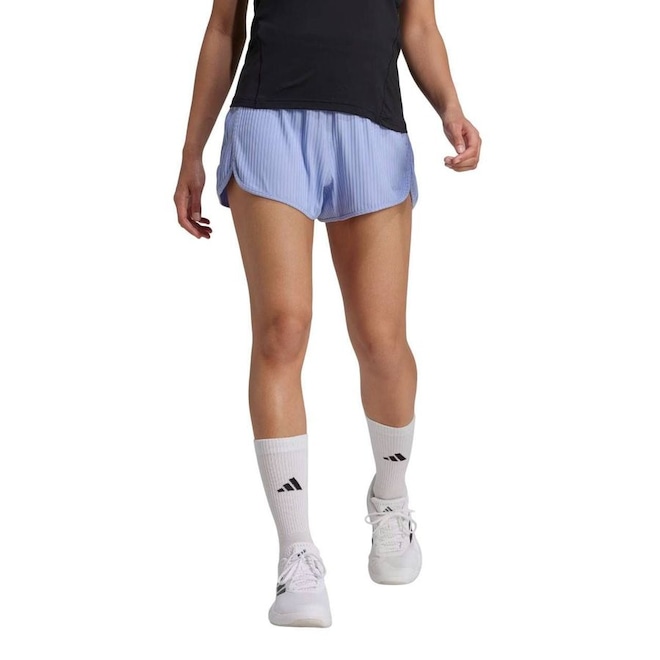 Short Adidas Treino Pacer Feminino - Foto 1