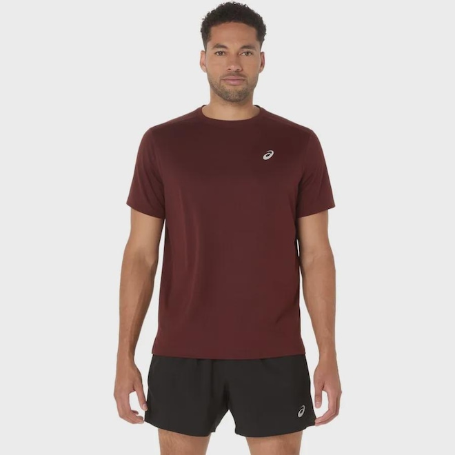 Camiseta ASICS Silver - Masculina - Foto 1