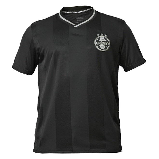 Camisa Grêmio Copero Preto Betel Masculino - Foto 1