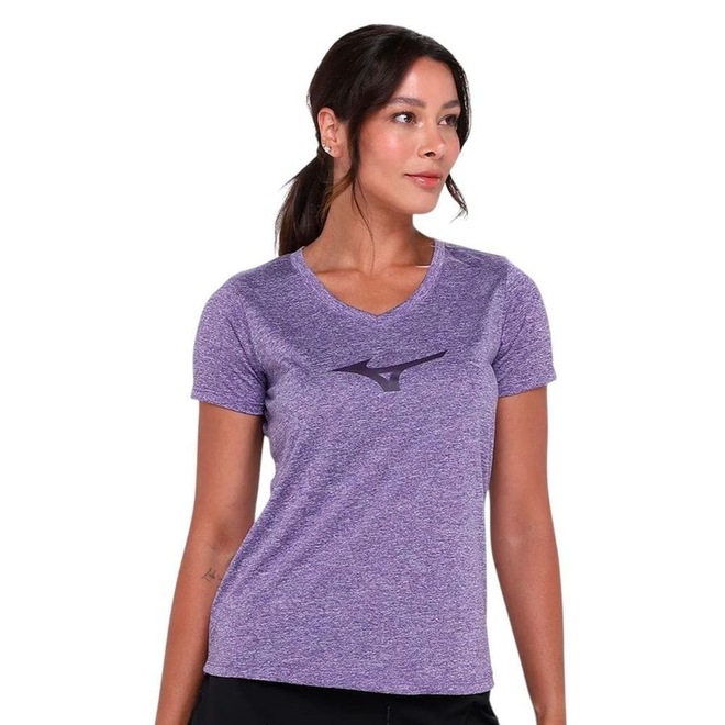 Camiseta Mizuno Spark Big Logo Feminina - Foto 1
