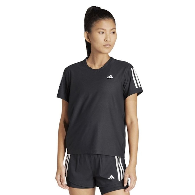 Camiseta adidas Own The Run Base Feminina - Foto 1