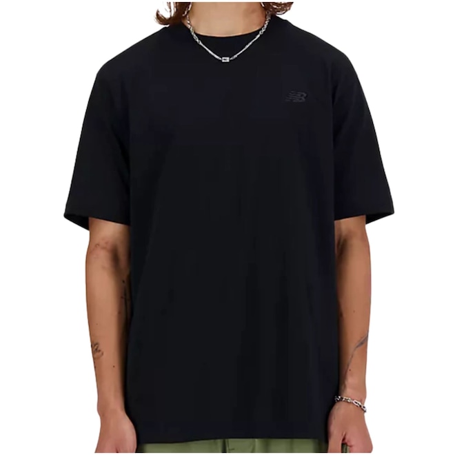 Camiseta New Balance Small Logo Masculina - Foto 1