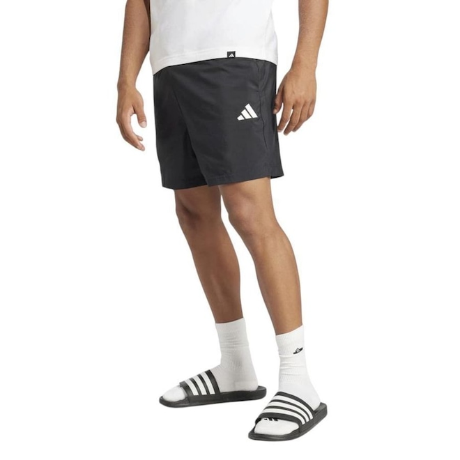 Shorts adidas Essential Chelsea Small Logo Masculino - Foto 1