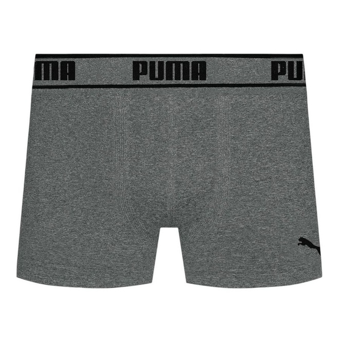 Cueca Puma Boxer Sem Costura Masculina - Foto 1