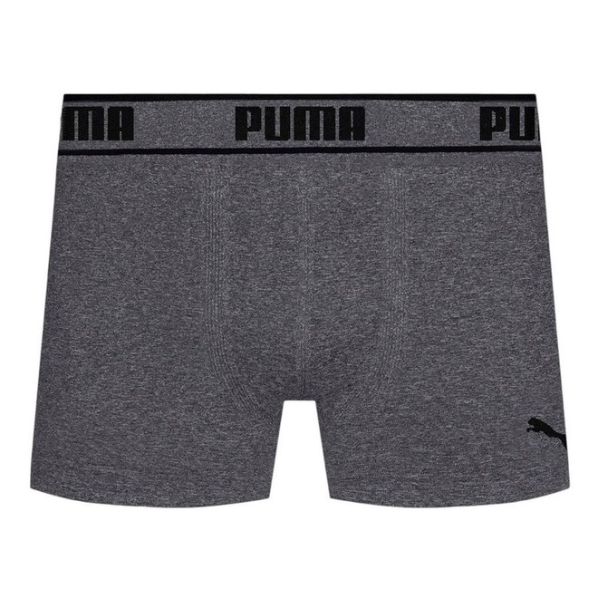 Cueca Puma Boxer Sem Costura Masculina - Foto 1