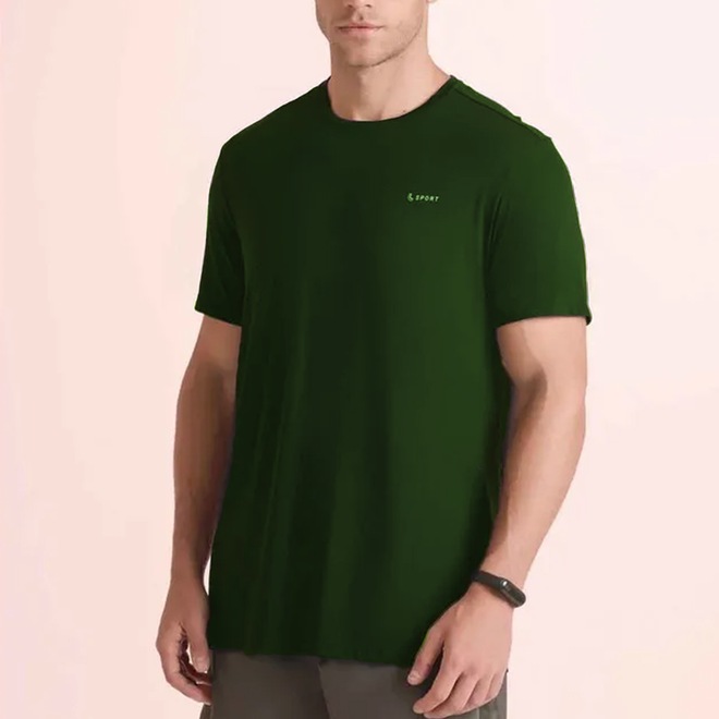 Camiseta Lupo Crepe Masculina - Foto 1
