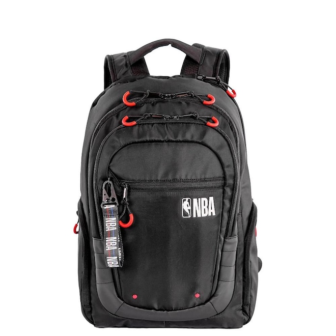 Mochila Sestini Grande 3 Compartimentos Notebook Nba Pro Unissex - Foto 1
