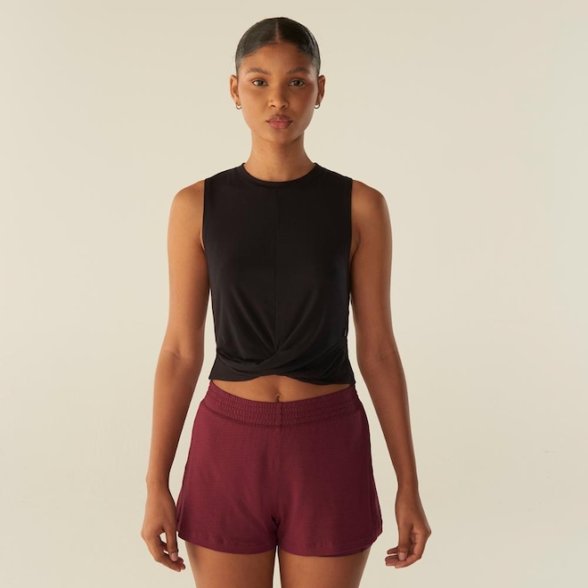 Camiseta Regata Fila Twist Smart Cotton Feminina - Foto 1