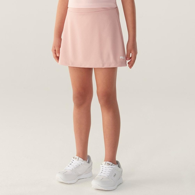 Short Saia Fila Flow Infantil - Foto 1