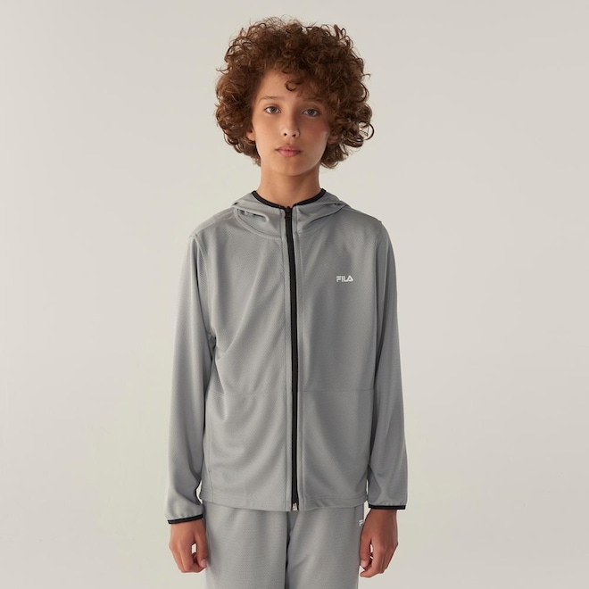 Jaqueta Fila Regular Flow Infantil - Foto 1